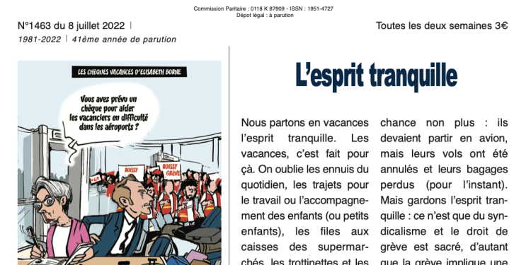 La « Nouvelle Lettre » fait peau neuve !