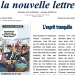 La « Nouvelle Lettre » fait peau neuve !