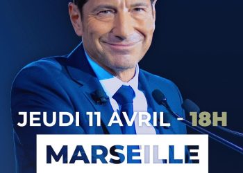 David Lisnard a Marseille le Jeudi 11 avril
